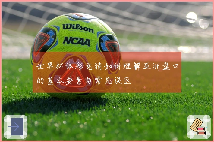 世界杯体彩竞猜如何理解亚洲盘口的基本要素与常见误区