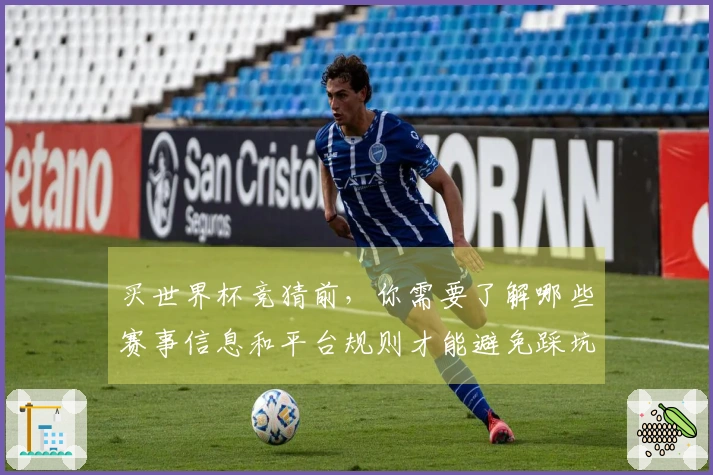 买世界杯竞猜前，你需要了解哪些赛事信息和平台规则才能避免踩坑？